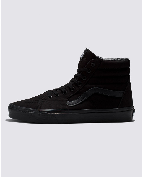 VANS | Sk8-Hi Canvas| Black/Black/Black