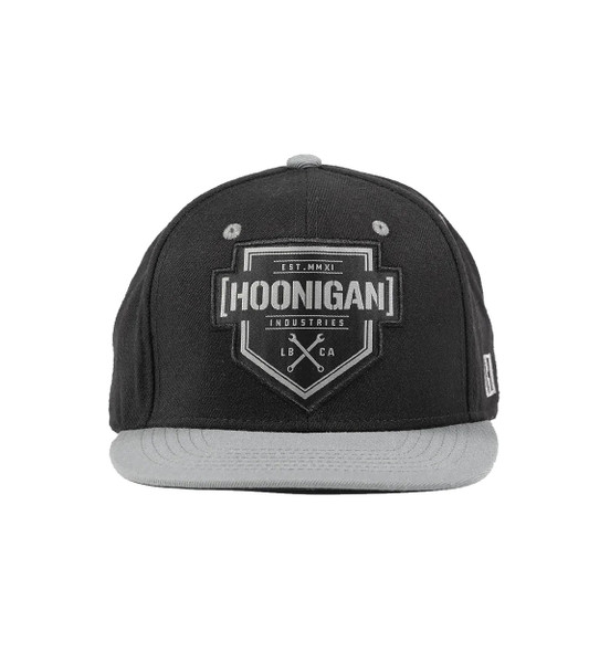 HOONIGAN | Bracket X Snapback | Black/Grey