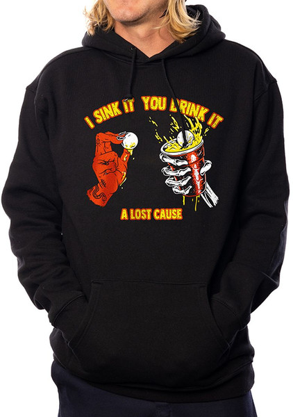 A LOST CAUSE | Sink It Hoodie | Black