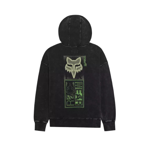FOX | Throttle Oversized Fleece Pullover | Black
