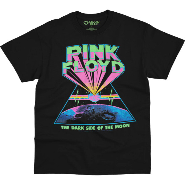 PINK FLOYD | Dark Side Blacklight S/S Tee | Black