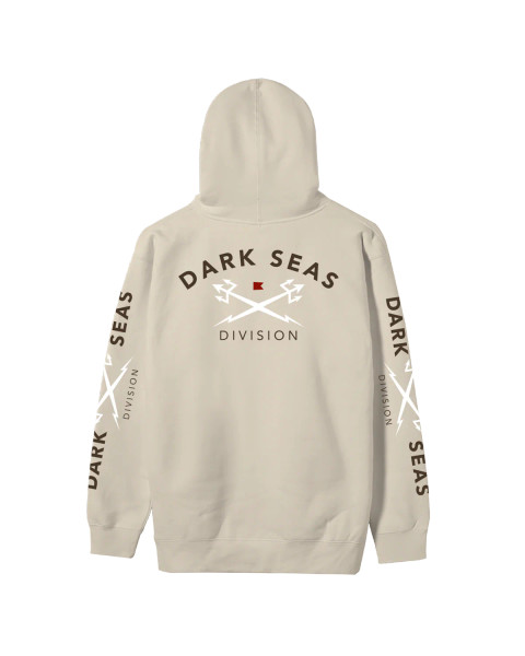 DARK SEAS | Headmaster V3 Fleece P/O Hoodie | Bone