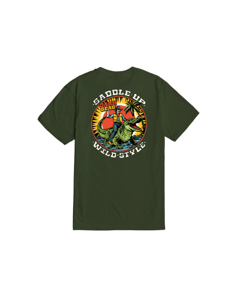 DARK SEAS | Wild Style S/S Tee | Military Green