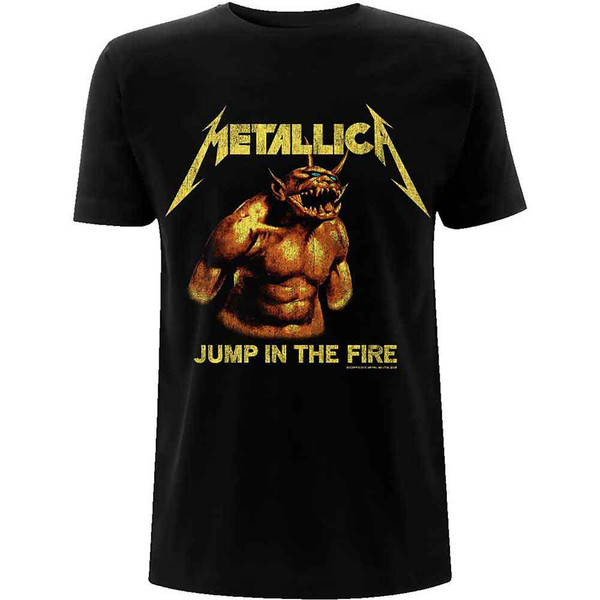 METALLICA | Jump in the Fire S/S Tee | Black