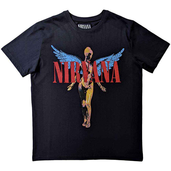 NIRVANA | Angelic S/S Tee | Black