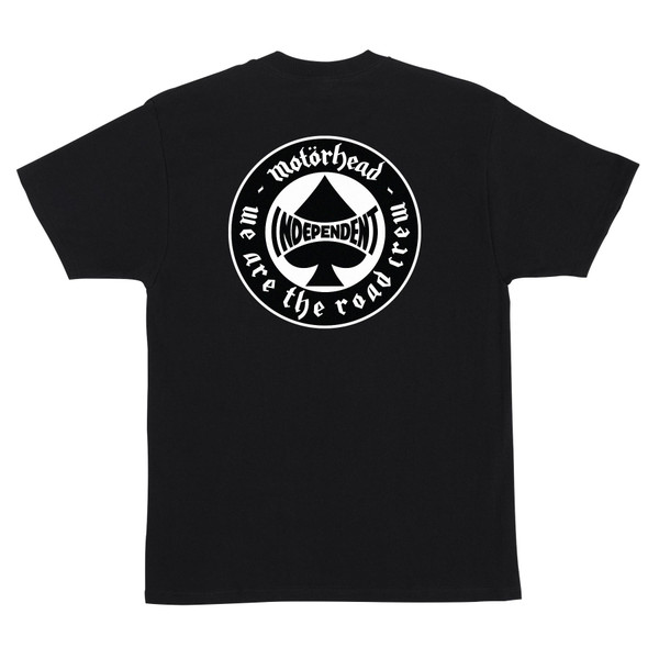 Independent X Motorhead | Spade S/S Tee | Black