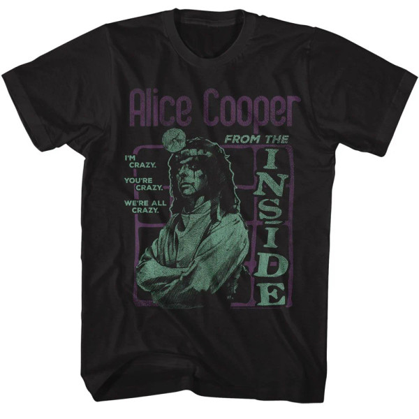 Alice Cooper | From the Inside S/S Tee | Black