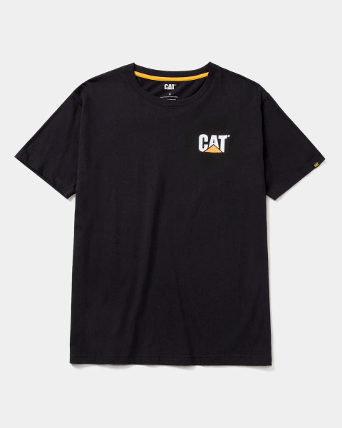 CAT | Trademark S/S Tee | Black