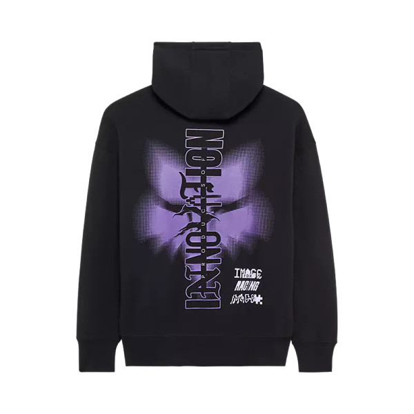 FOX | Image Phantom Oversized Fleece P/O Hoodie | Black