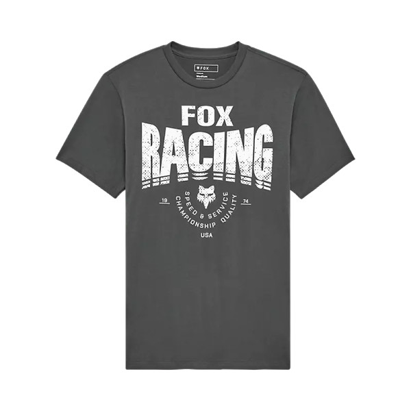 FOX | Tread Premium S/S Tee | Dark Shadow Grey