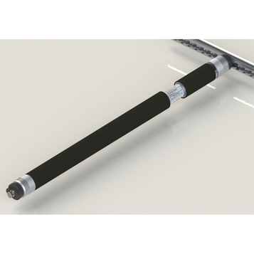 Barra de retención para riel W1855, 1300 mm