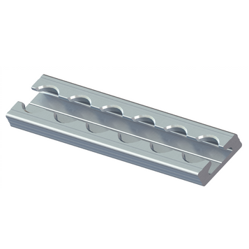 Diseño angular W5504 Carril tipo aeronáutico 6 mm x 34 mm