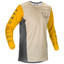 FLY Racing Kinetic K121 Youth Jersey (Mustard/Stone/Grey) Front