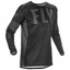 FLY Racing Lite Adult Jersey (Black/Grey) Front