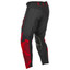 FLY 2021 Kinetic K221 Youth Pants (Red/Black) Back Left