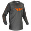 FLY Racing F-16 Youth Jersey (Grey/Orange) Front