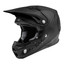 FLY Racing Formula Carbon Helmet (Solid Matte Carbon) Front Left