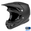 FLY Racing Formula CC Helmet (Solid Matte Black) Front Left