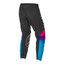 FLY 2021 Kinetic Special Edition Adult Pants (Black/Pink/Blue) Back Right