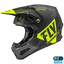 FLY Formula Vector Helmet (Hi-Viz/Grey/Black) Side Left
