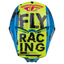 FLY Racing 2023 Kinetic Scan Youth Helmet (Blue/Hi-Viz/Pink) Top