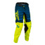 FLY Racing Kinetic Wave Youth Pant (Hi-Viz/Blue) Front Right