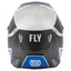 FLY Racing 2023 Kinetic Drift Adult Helmet (Blue/Charcoal/White) Back