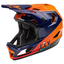 FLY Racing Rayce Adult Helmet (Navy/Orange/Red) Front Left