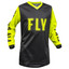 FLY Youth F-16 Jersey (Black/Hi-Viz) Front