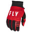 FLY F-16 Adult Gloves (Red/Black) Back