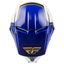 FLY Racing 2023 Kinetic Vision Adult Helmet (White/Blue) Top