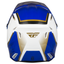 FLY Racing 2023 Kinetic Vision Adult Helmet (White/Blue) Back