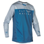 FLY Radium Adult Jersey (Blue/Grey) Front