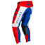 FLY Racing Kinetic Mesh Special Edition Kore Adult Pants (Red/White/Blue) Back Left