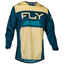 FLY Racing 2024 Kinetic Reload Jersey (Ivory/Navy/Cobalt) Front