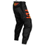 FLY Racing 2024 Youth F-16 Pants (Black/Yellow/Orange) Back Right