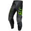 FLY Racing 2024 Youth Kinetic Prodigy Pants (Charcoal/Neon Green/True Blue) Front Left