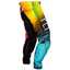 FLY Racing 2024 Youth Kinetic Prodigy Pants (Fuchsia/Electric Blue/Hi-Viz) Back Right