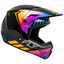 FLY Racing 2024 Kinetic Menace Helmet (Black/Sunrise) Side Right