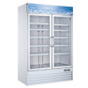 Congélateur de 53" x 32" x 79" à 2 portes vitrées - Blanc
