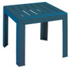 Table basse carré de 16 po Westport - Barn Blue (Bleu)