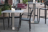 Bases de table pour terrasses