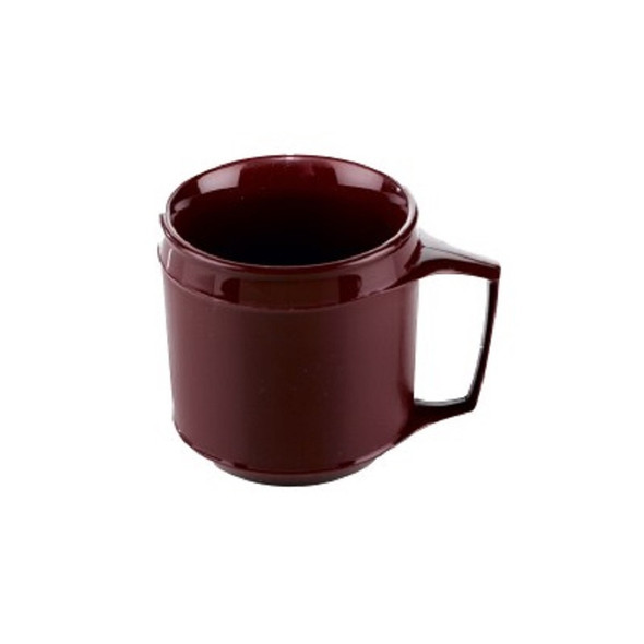 Tasse isotherme de 8 oz - Bourgogne - 48 par caisse