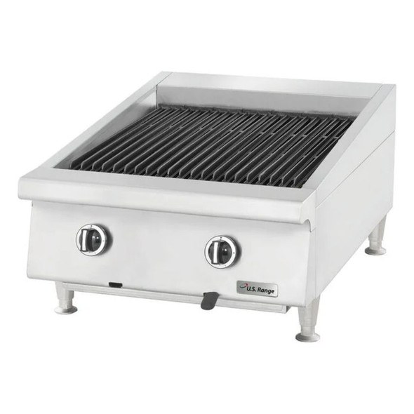 Grilloir de 24" avec grilles ajustables au gaz propane