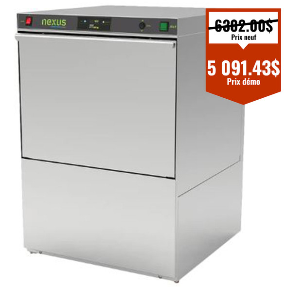 Lave-vaisselle sous-comptoir haute température Nexus - 208/240 Volts - 1 Phase (Bi-Voltage) - Modèle