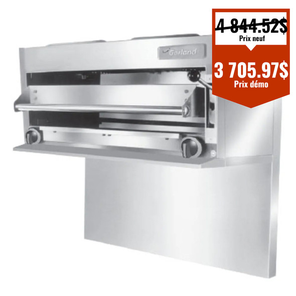 Salamandre de comptoir 36 infra-rouge gaz naturel 40,000BTU CHEF