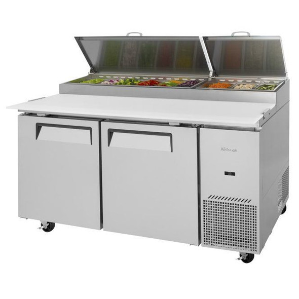 Table à pizza réfrigérée de 67 po Super Deluxe