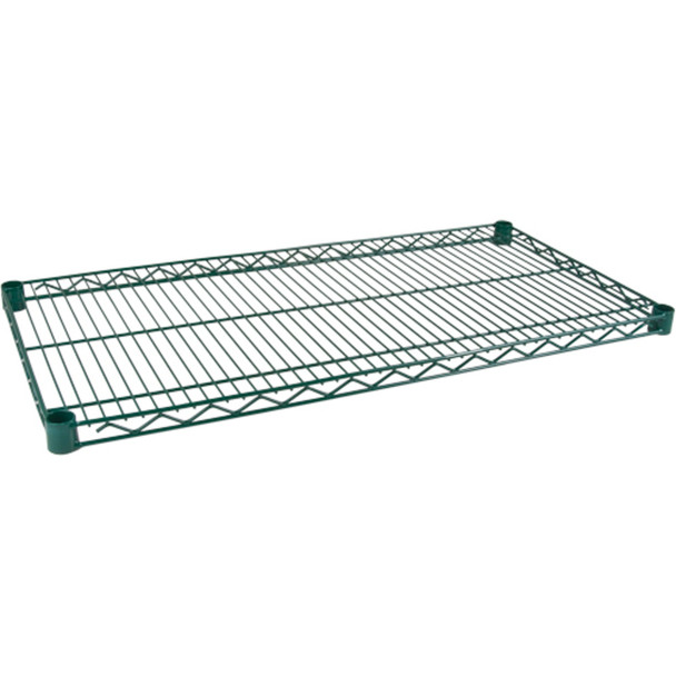 Tablette de 14" x 60" recouvert d'époxy pour étagère