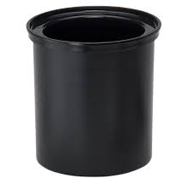 Bac gastronorme rond de 1.6 L (6 13/16" x 6.75") ColdFest - Noir
