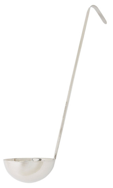 Louche de 2 oz en acier inoxydable